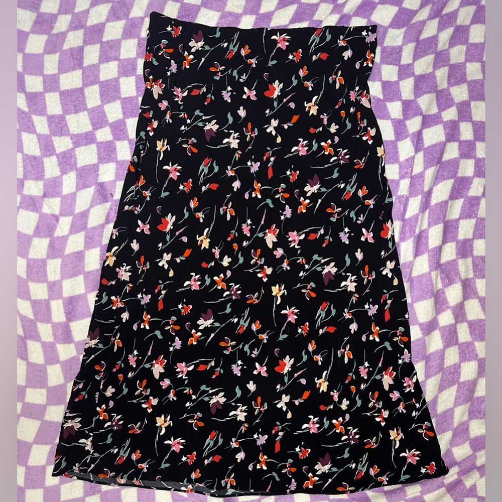 Madewell midi skirt